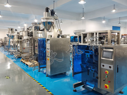 全自动立式自动上料粉剂包装机细节